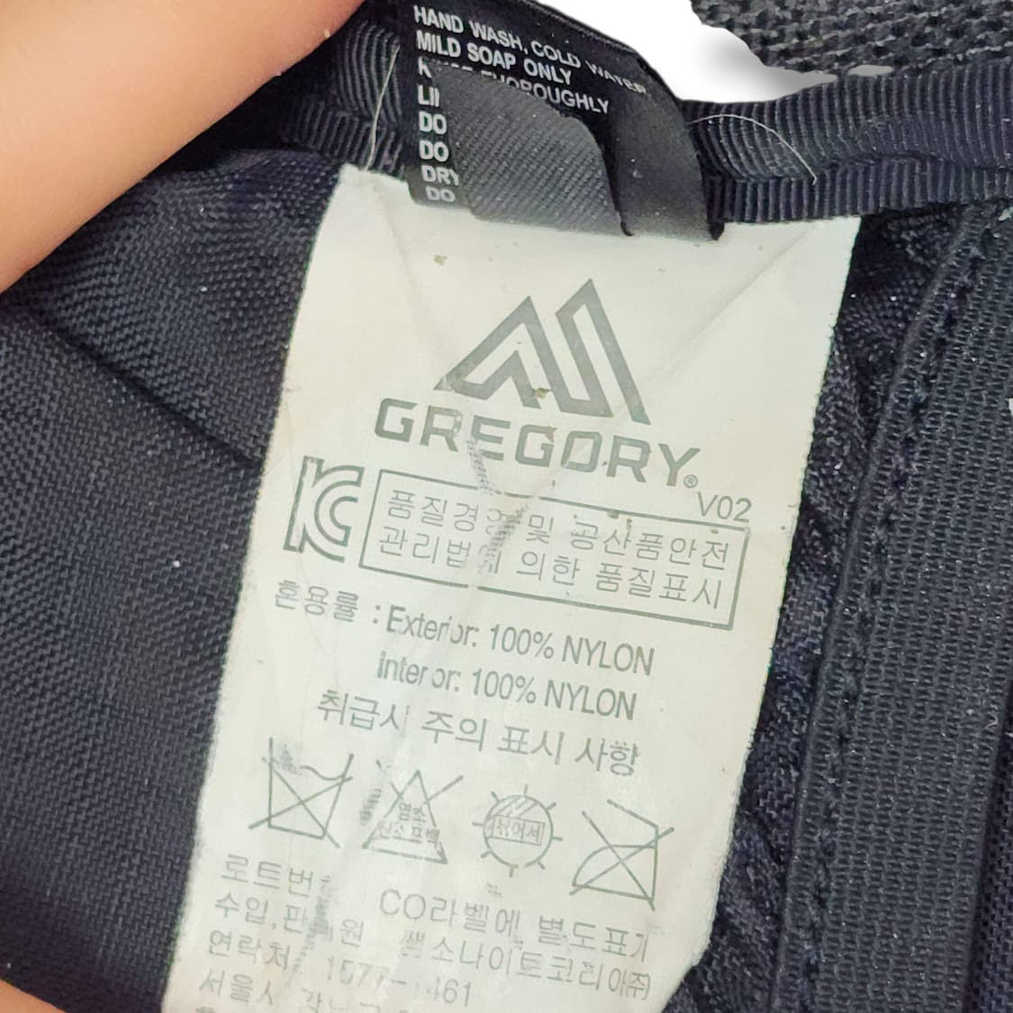 Gregory 그레고리 데이앤하프 백팩 블랙 상품이미지7