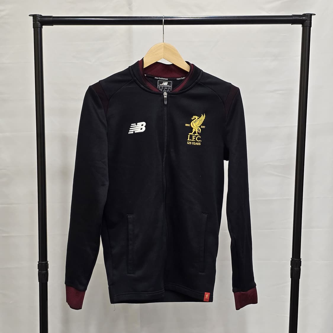 뉴발란스 리버풀 LFC 125주년 트랙탑 재킷 블랙 95(M)  상품이미지1