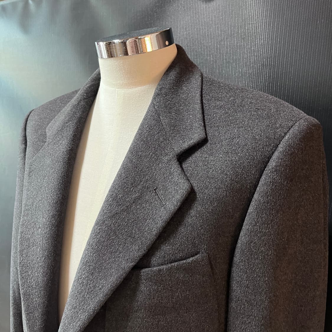 XL) ST. Dupont Made in Italy 울 앙고라 헤어리 자 상품이미지3