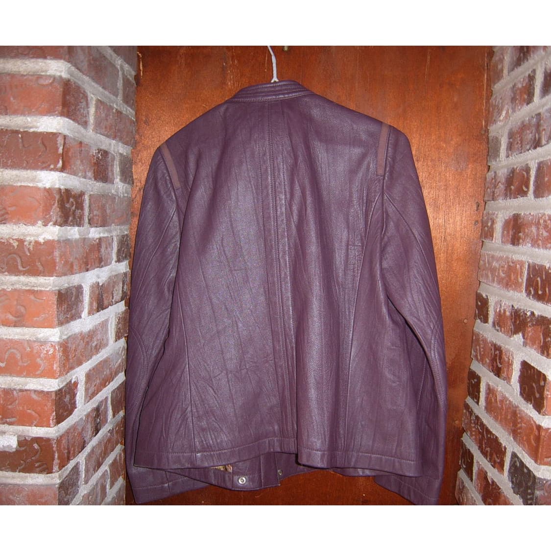 Purple leather jacket 상품이미지2