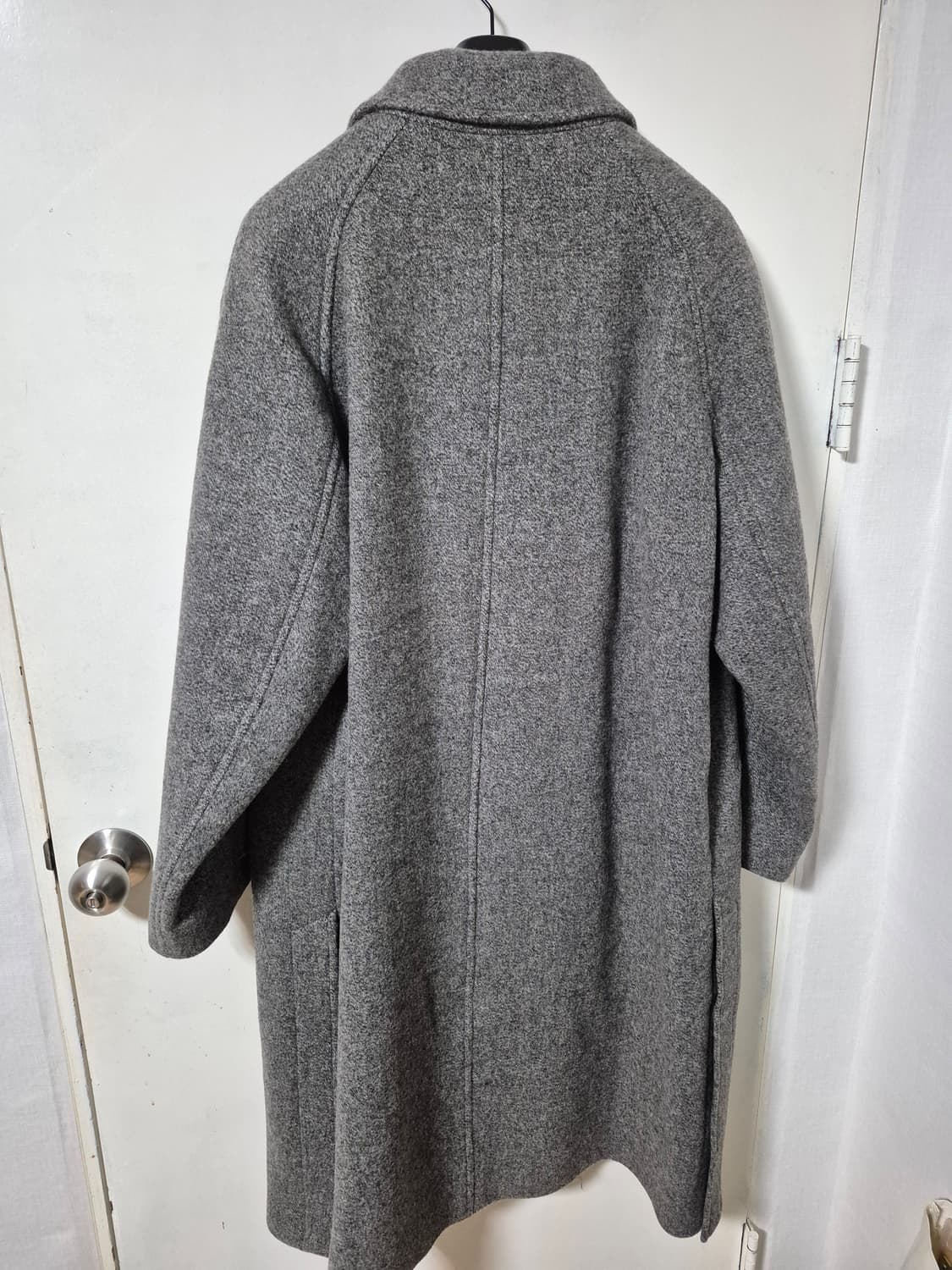 25FW 에피그램 패턴 발마칸 코트 상품이미지5