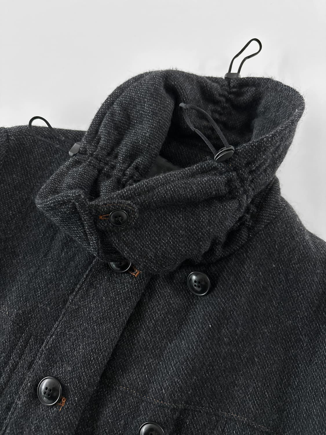 t.b Teresa van Buren 더블 블레스티드 울 블랜드 롱 코트 상품이미지5