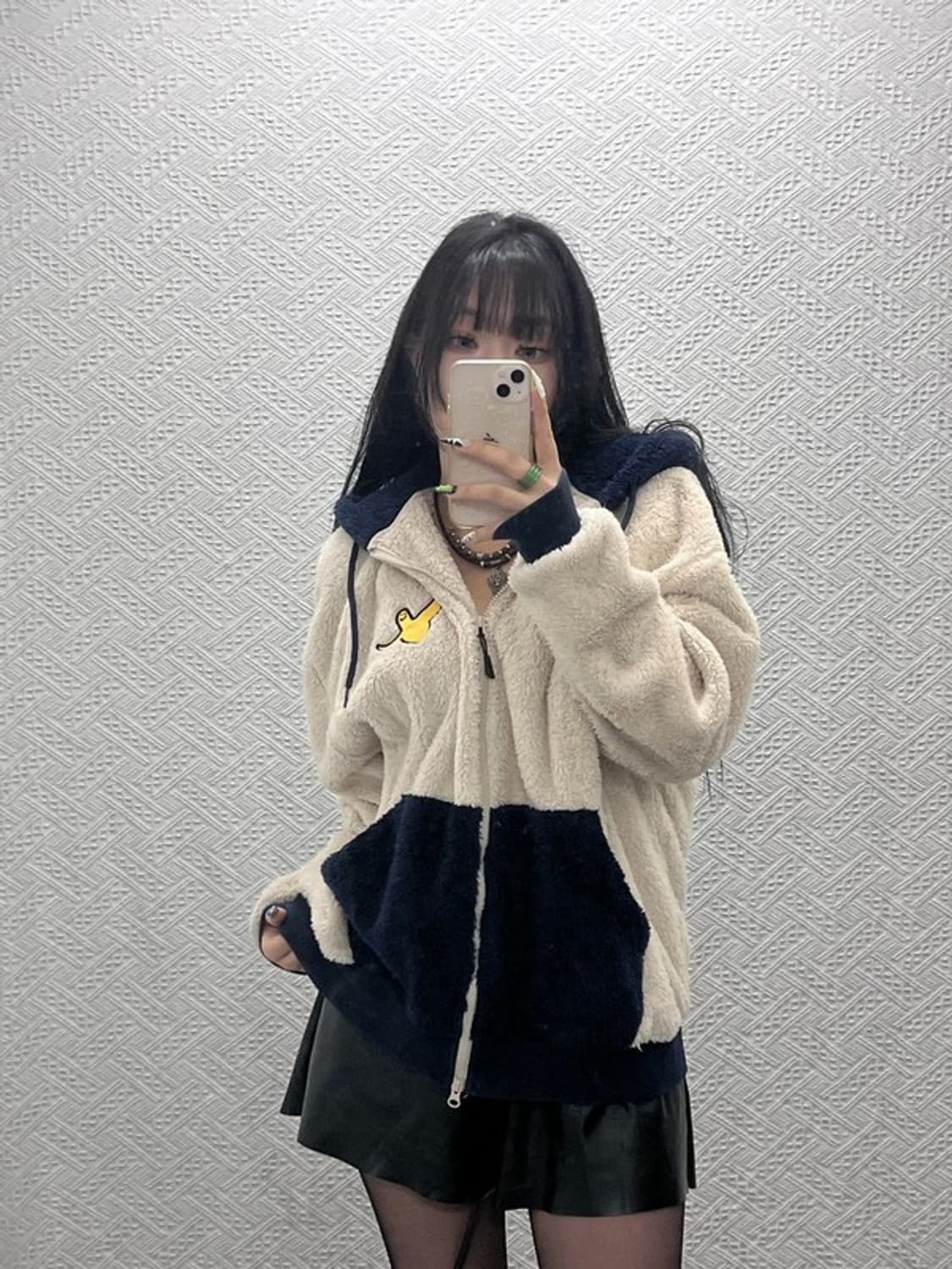 마크곤잘레스 와릿이즌 엔젤 보아 후리스 후드집업 L C08838 상품이미지1