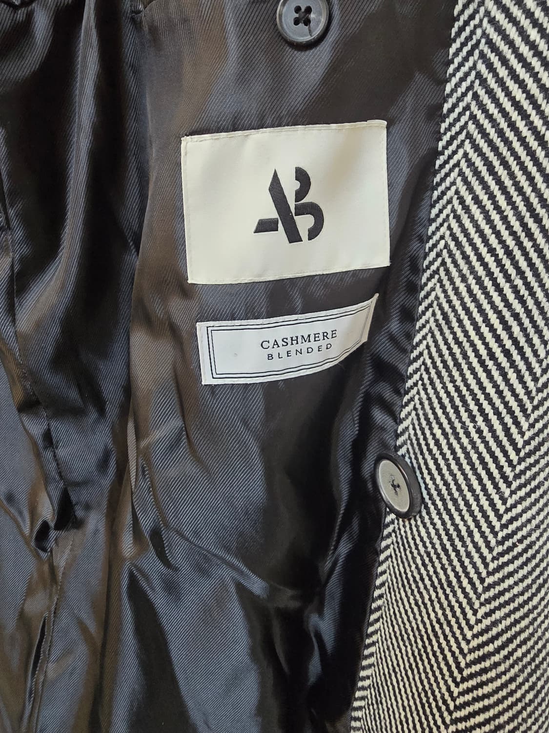 
앤더슨벨 캐시미어 더블 코트 M (새상품) 상품이미지5