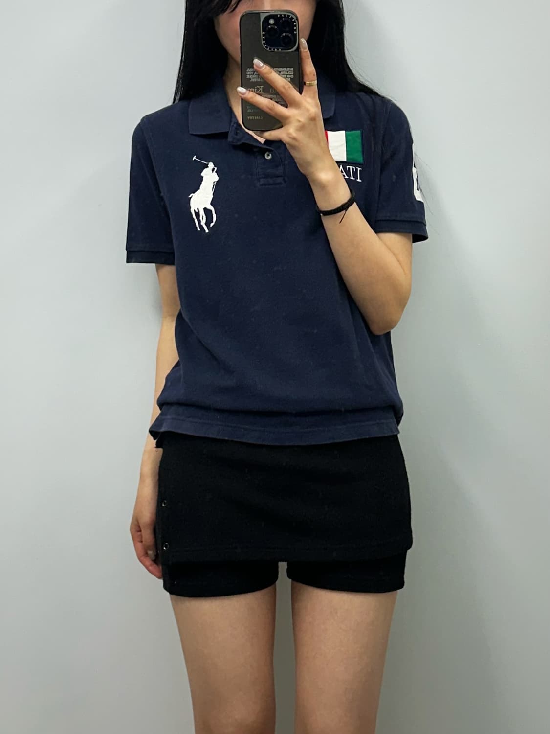 폴로 랄프로렌 빅포니 이탈리아 네이비 pk 반팔 카라티 상품이미지1