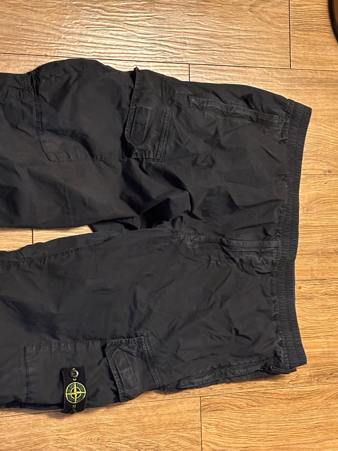 스톤아일랜드 블랙 카고 조거팬츠 36사이즈 정품 상품이미지2