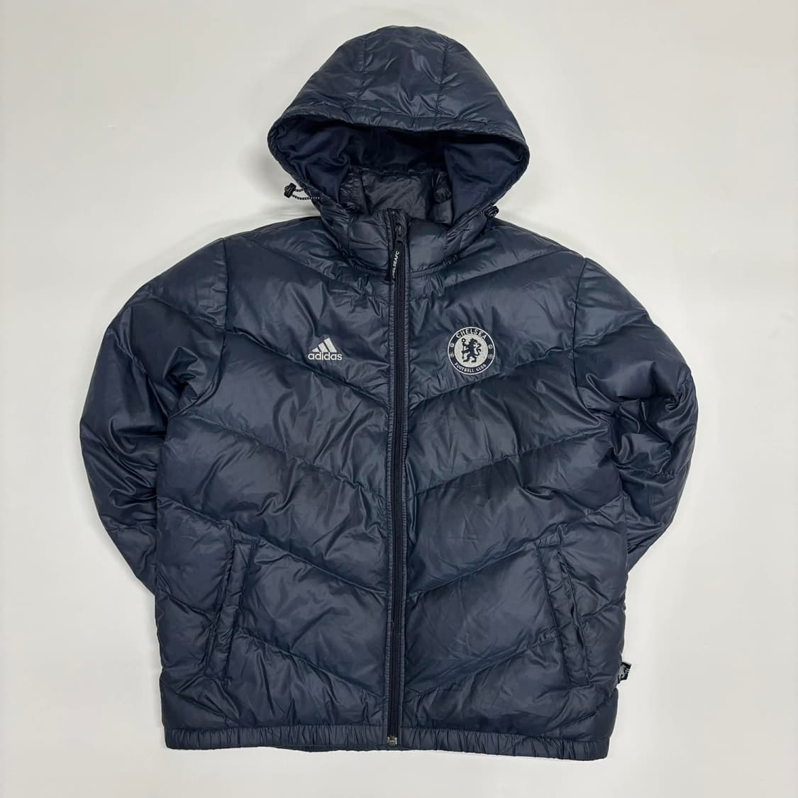 아디다스 첼시 09/10유니폼 네이비 덕다운 자켓 숏 푸퍼 패딩(95) 상품이미지2