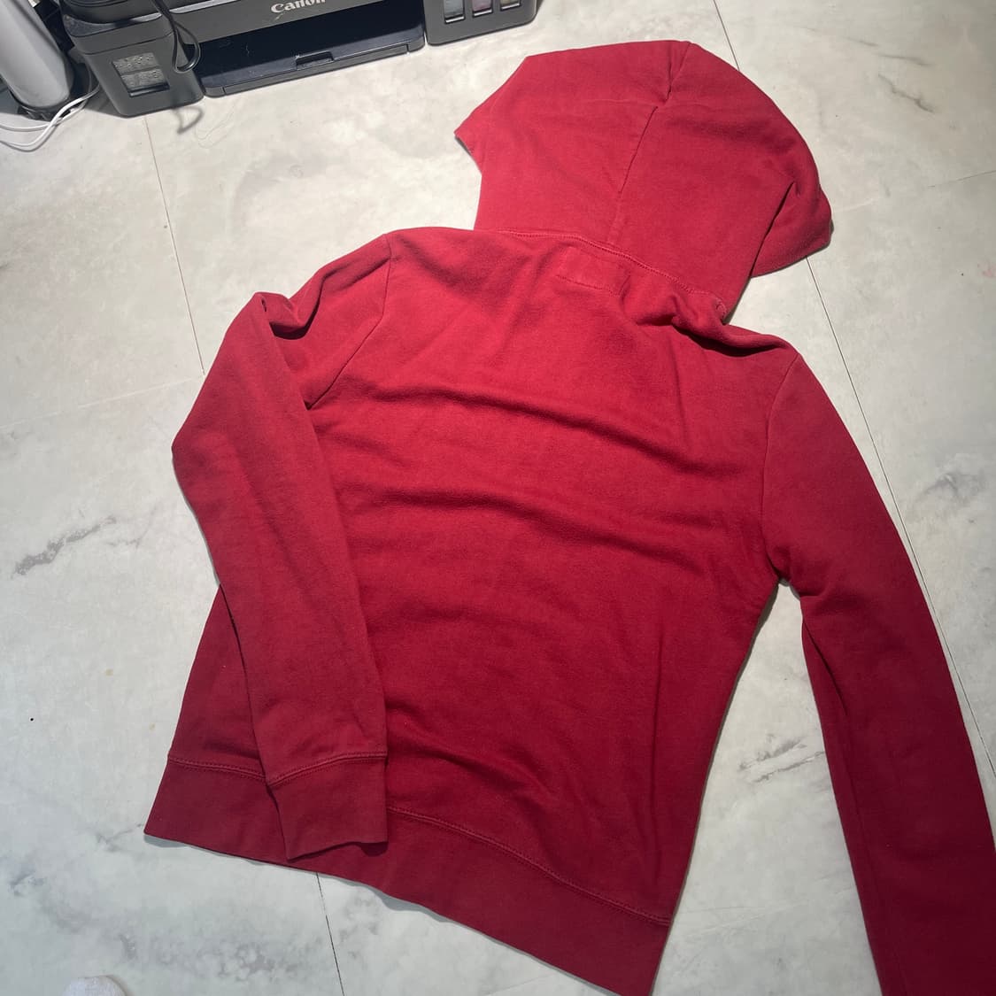 폴로 데님앤서플라이 여성 후드집업 빅로고 상품이미지5