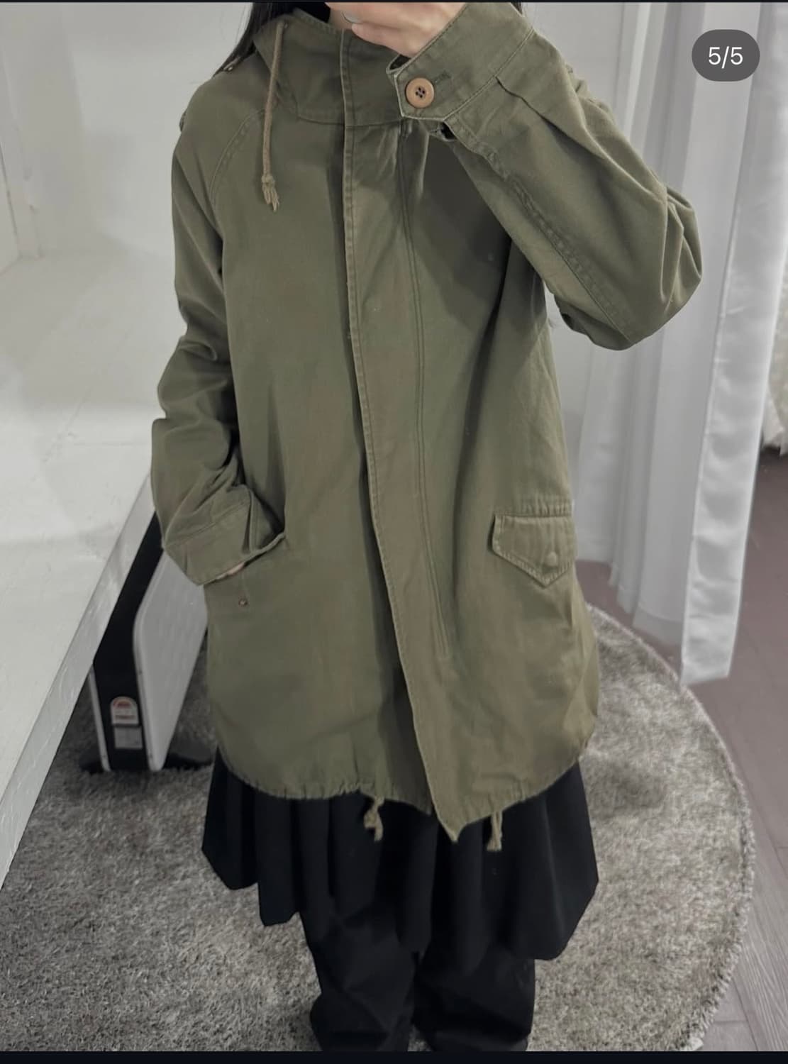 coen hood safari jacket 상품이미지4