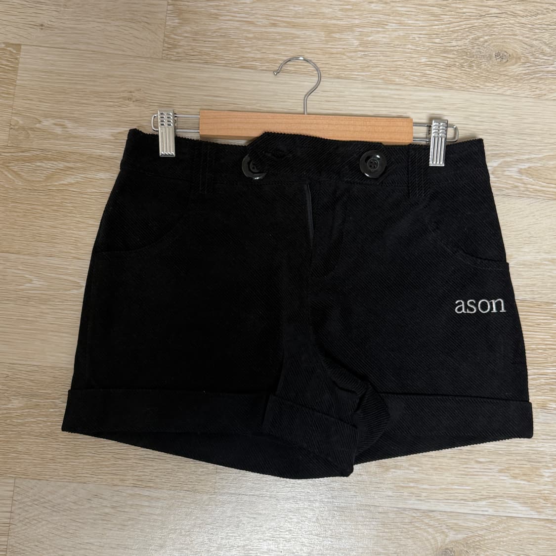 애즈온 코듀로이 숏 팬츠 상품이미지3