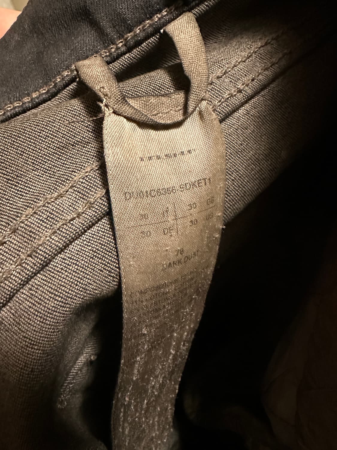 릭오웬스 다크쉐도우 펜타그램 디트로이트 진 30 상품이미지5