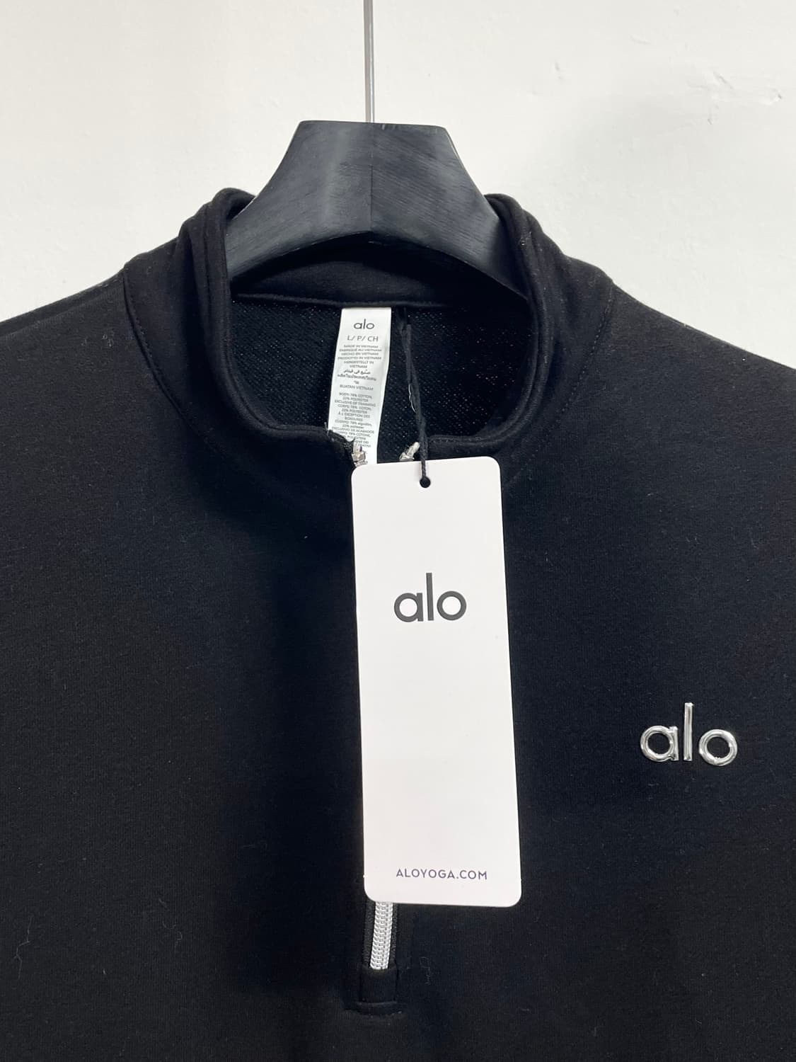 (새상품) ALO 알로 반집업 맨투맨 (on.127) 상품이미지4