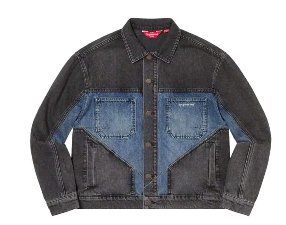 [M] 슈프림 투톤 데님자켓 상품이미지1