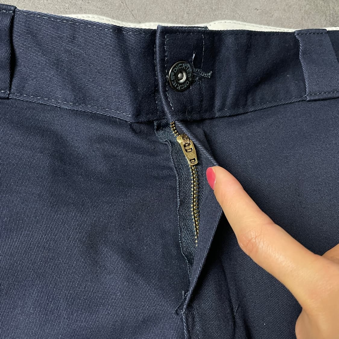 DICKIES 디키즈 빈티지 네이비 더블니 워크 팬츠 A01005 상품이미지3