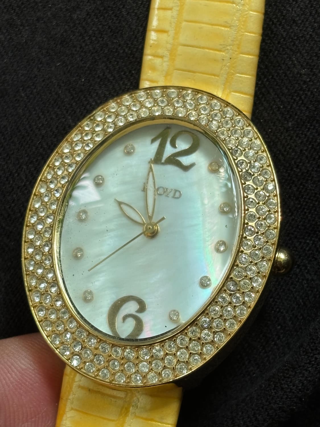 vintage jewelry leather watch 레자 시계 상품이미지7