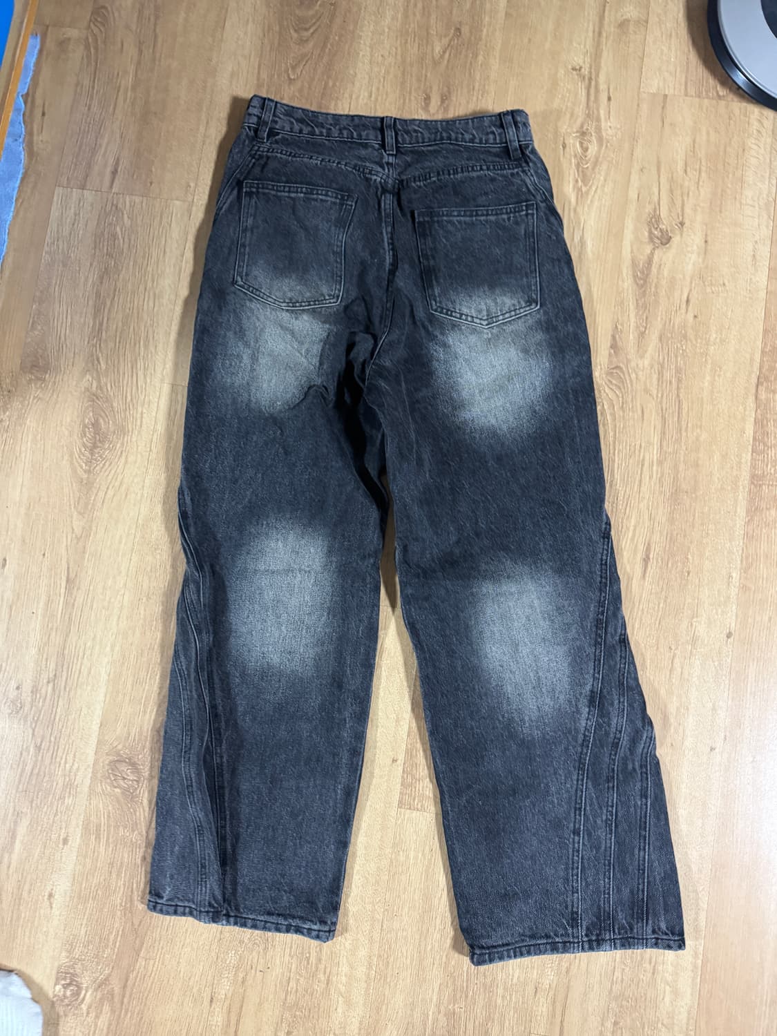 인템포무드 롱 트리플 컷 데님팬츠 상품이미지3