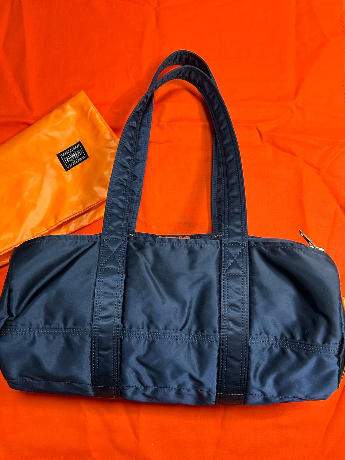 신형) 요시다포터 탱커 더플백 아이언블루L 상품이미지3