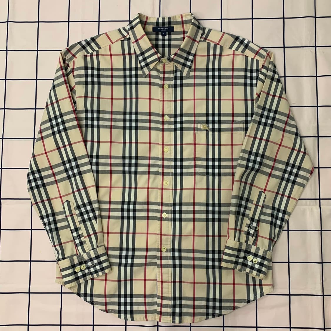 버버리 신형 노바체크 셔츠(정품) 상품이미지1