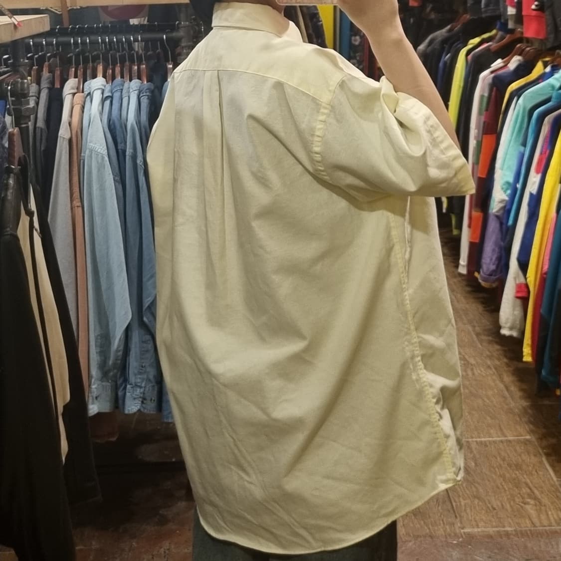 [Hi] 칼하트 반팔 셔츠 옐로우 상품이미지5