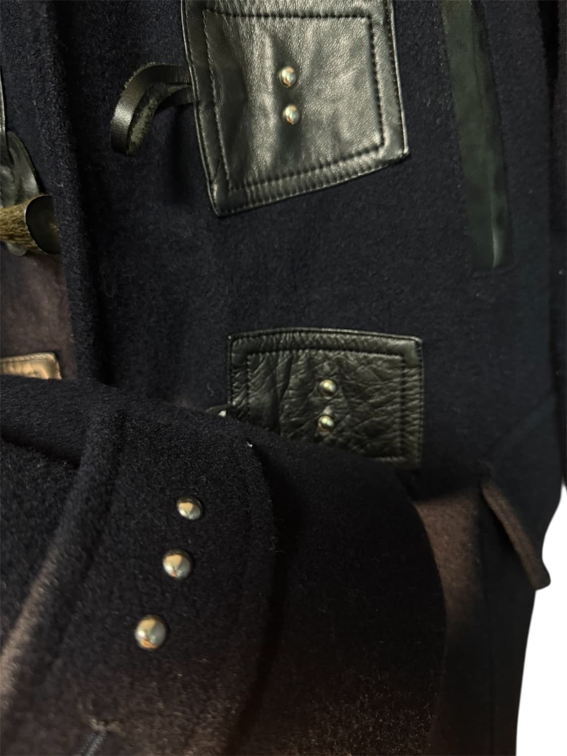 다이어트 부처 슬림 스킨 더플 스터드 코트 상품이미지5