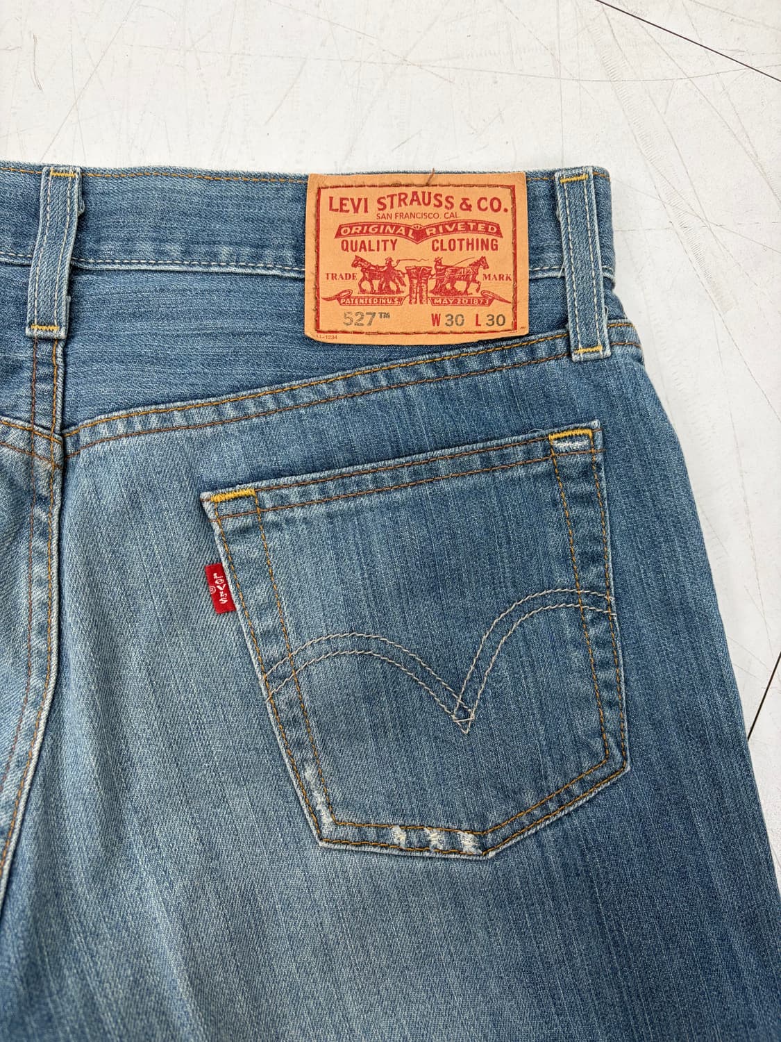 a305) 30 리바이스 527 부츠컷 상품이미지6