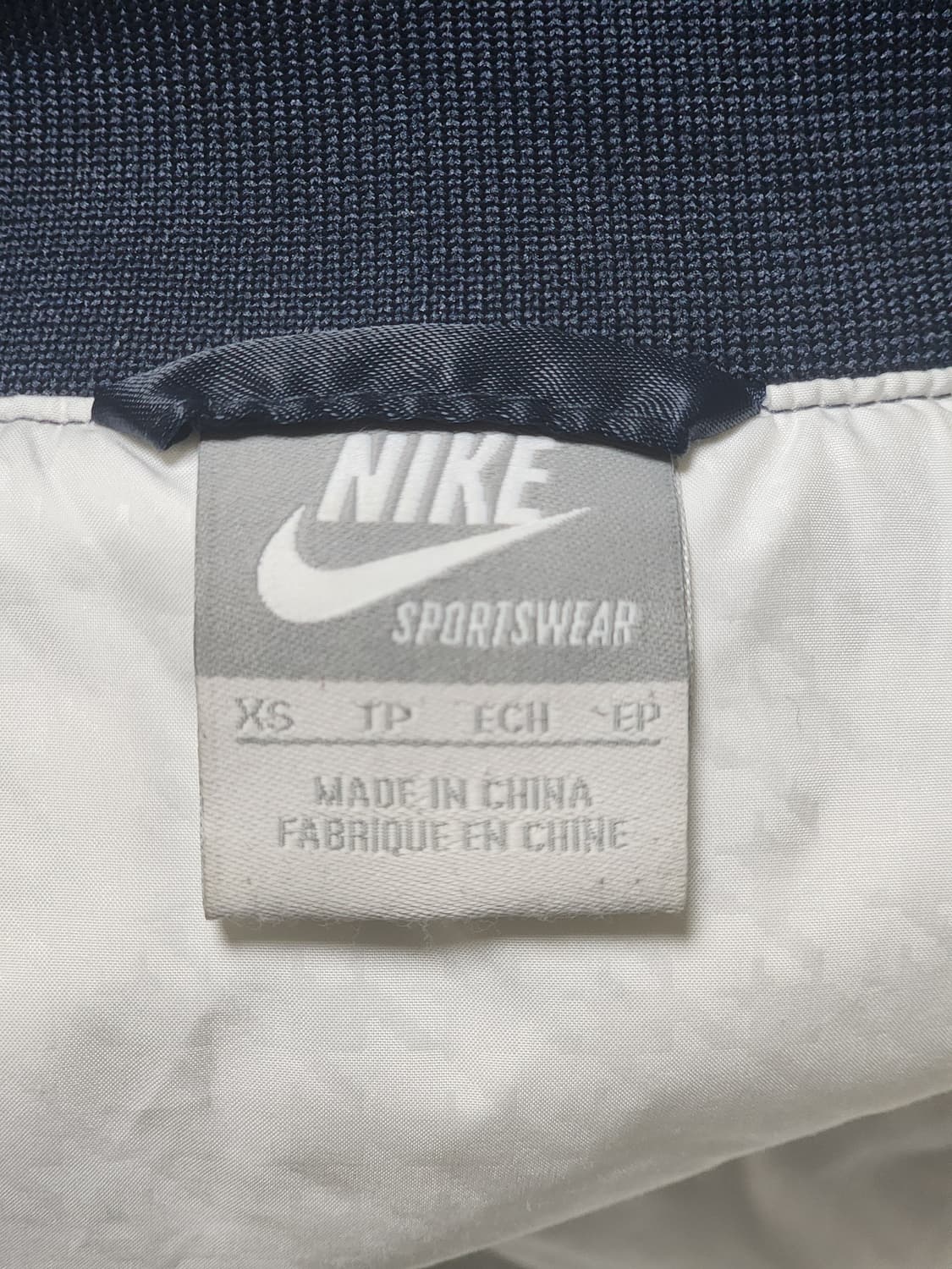 나이키 스포츠웨어 블루종 XS 네이비 상품이미지7