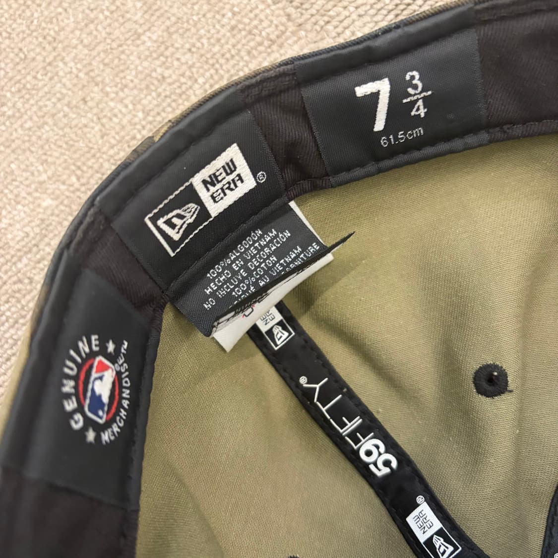 뉴에라 뉴욕양키즈 카모 캡  상품이미지5