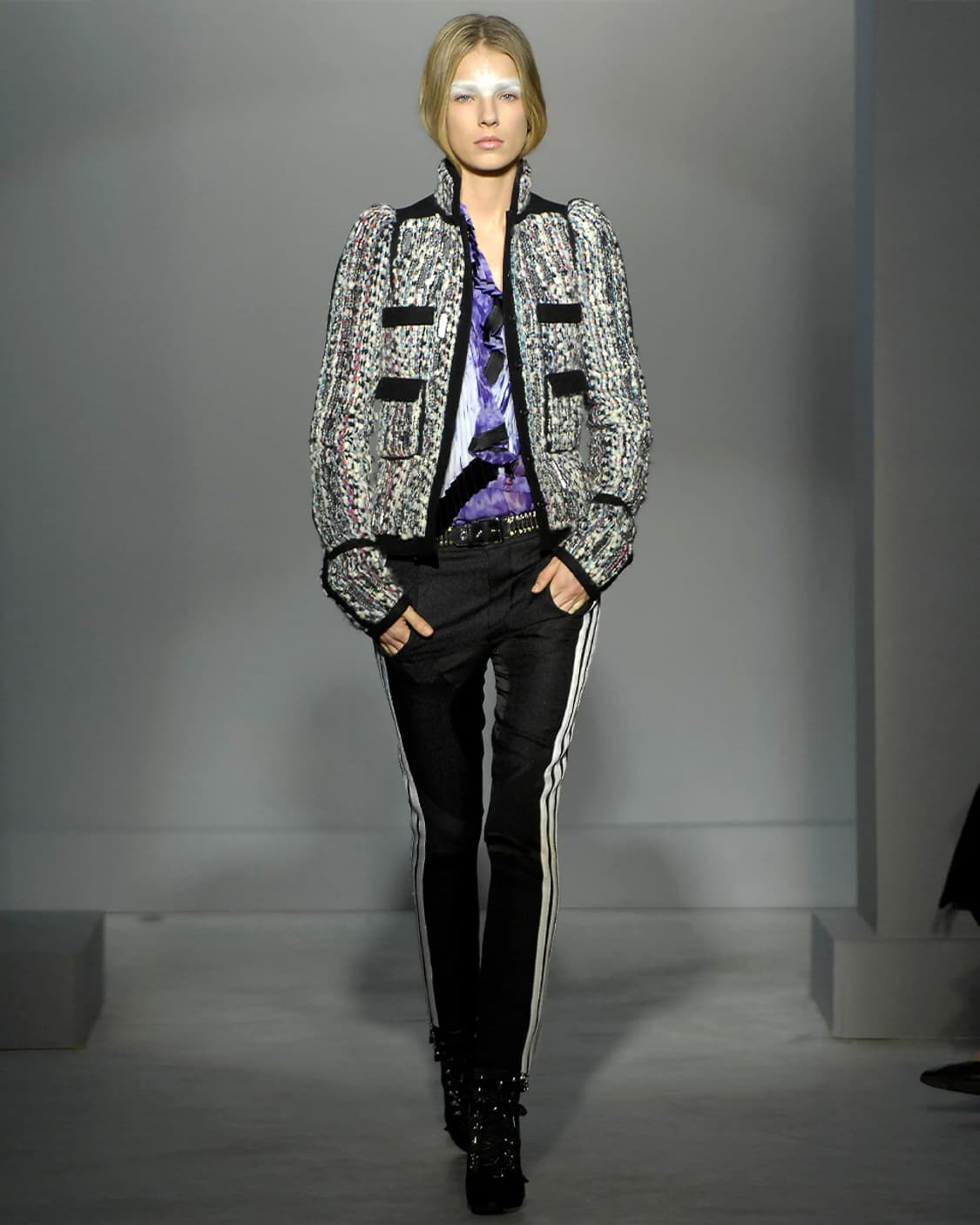 발렌시아가 2007F/W 런웨이 트위드 자켓 상품이미지2