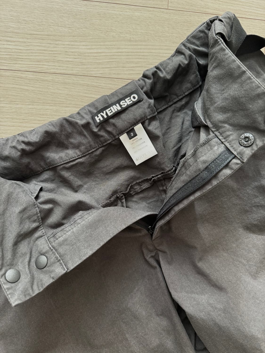 혜인서 벤티드 트라우저 상품이미지4