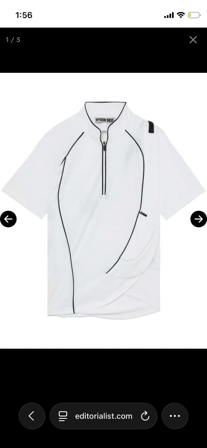 혜인서 Hyein Seo twisted track top 상품이미지4