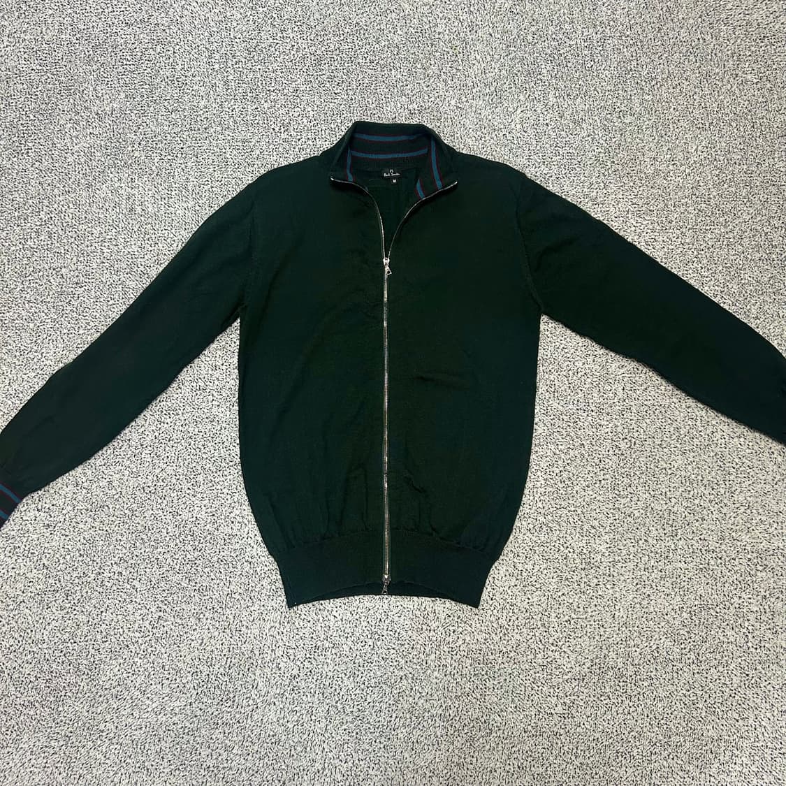 Paul Smith Deep Green Knit Zip-up 상품이미지2