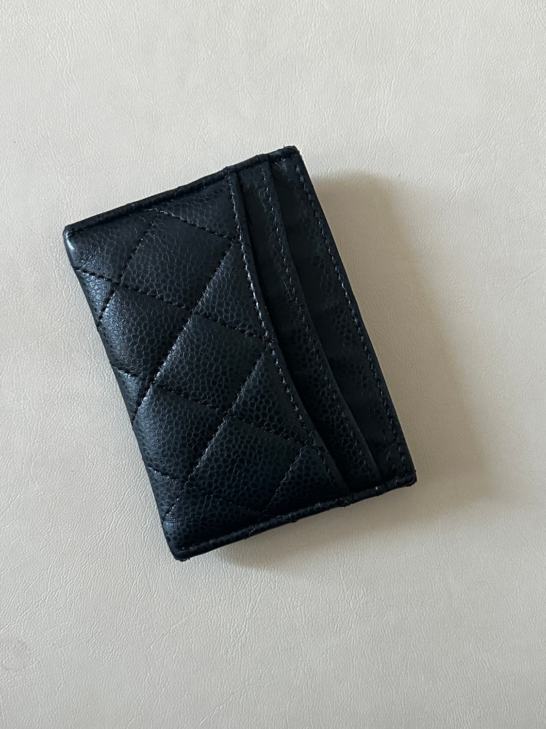 샤넬 캐비어 카드 지갑 상품이미지3