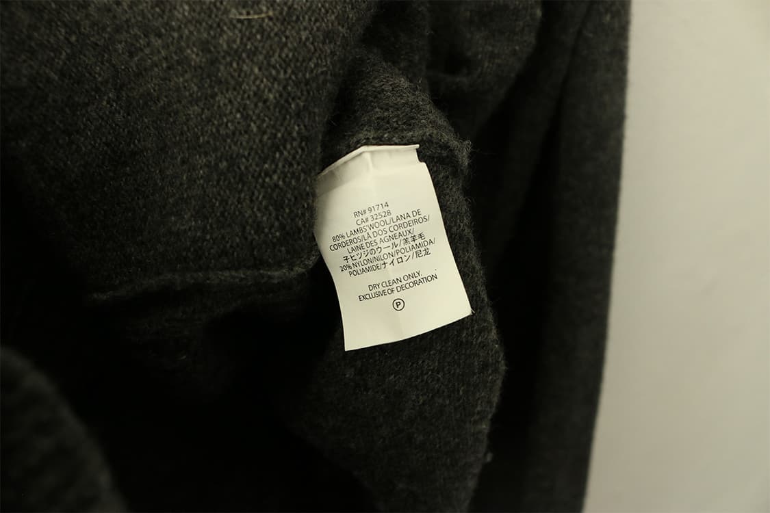 아르마니 익스체인지 사선 후드 집업 상품이미지10