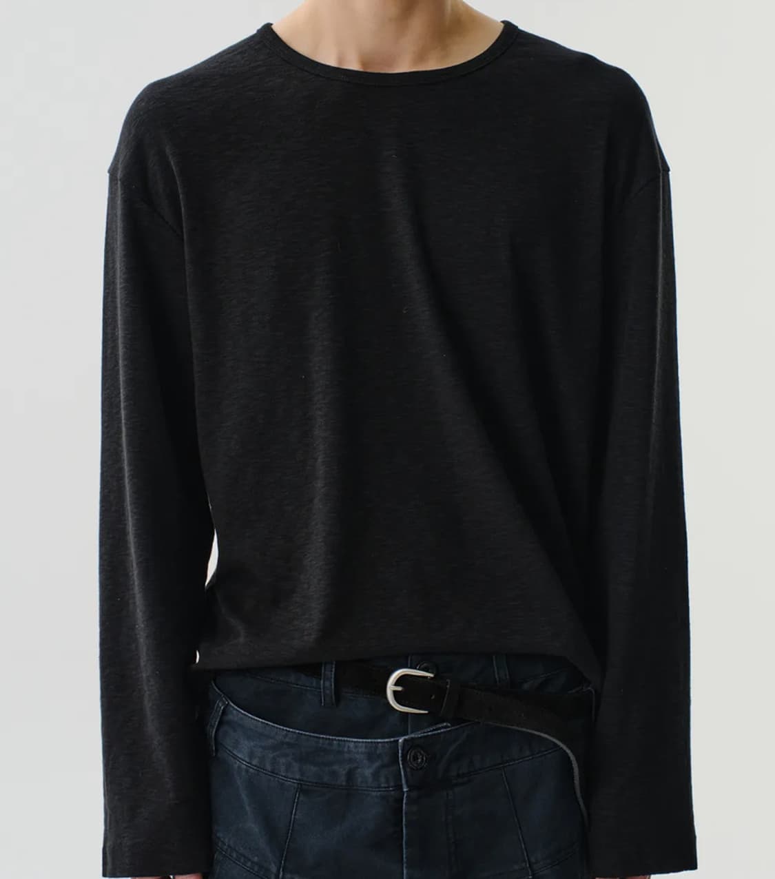 다이브인 레이어드 슬럽 롱 슬리브 블랙 0사이즈 상품이미지1
