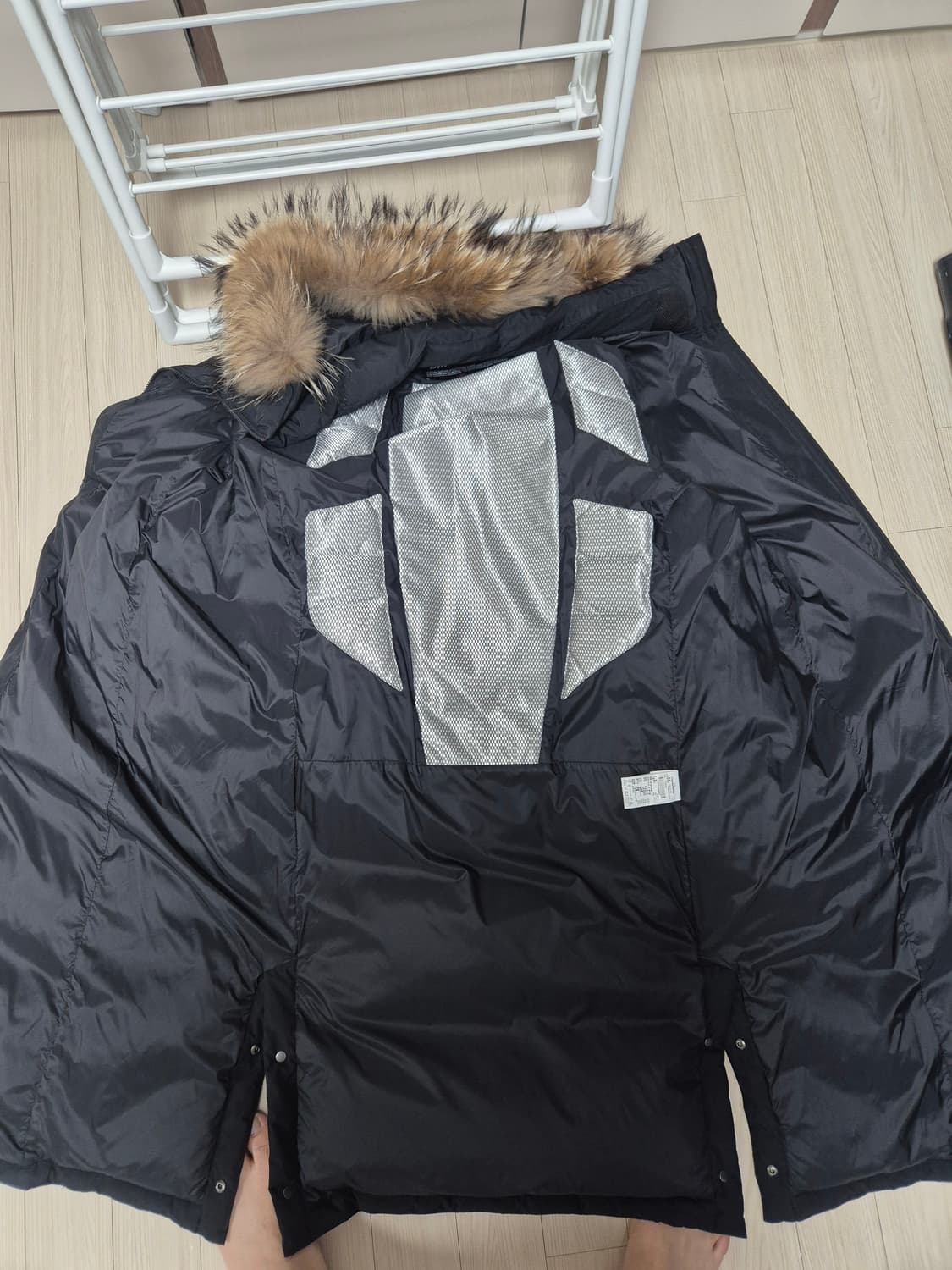 다이나핏 엣지 롱패딩 2XL(110) 블랙 상품이미지5