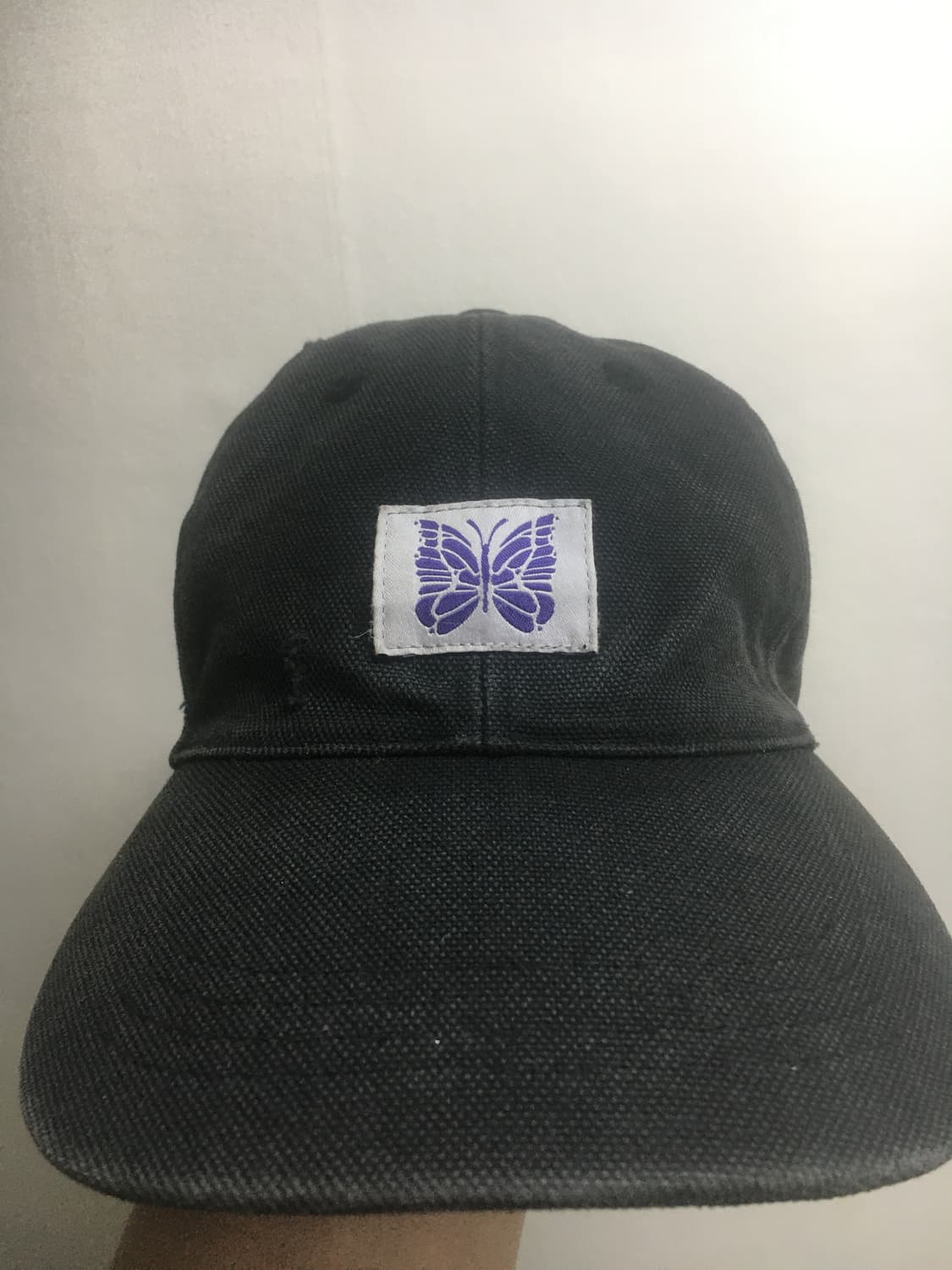 니들스 모자 16온즈 코튼 캔버스 워커스 캡 블랙 상품이미지2