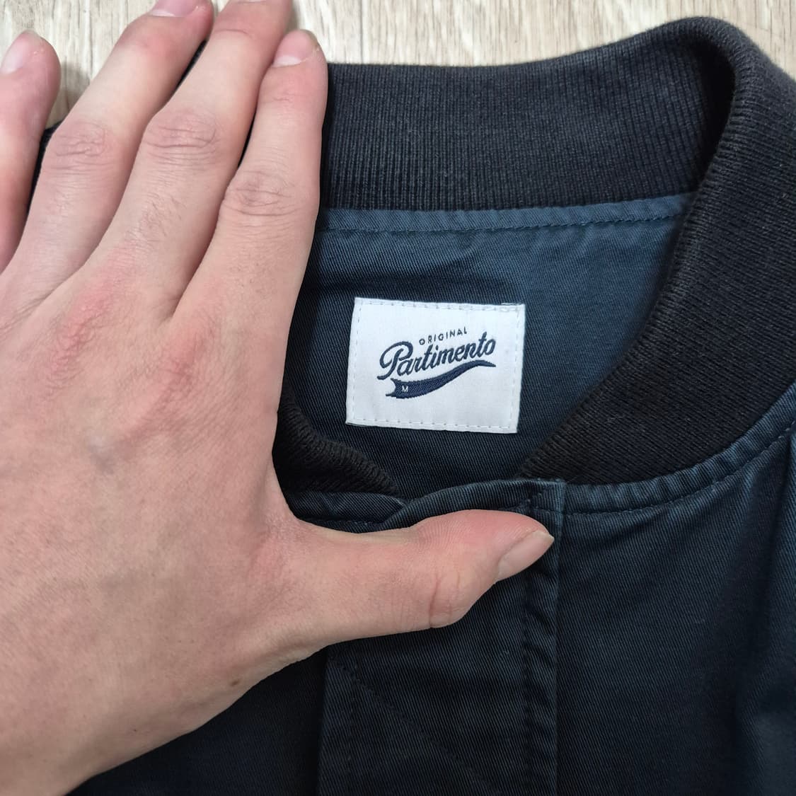 파르티멘토 블루종 셔링 봄버자켓 상품이미지4