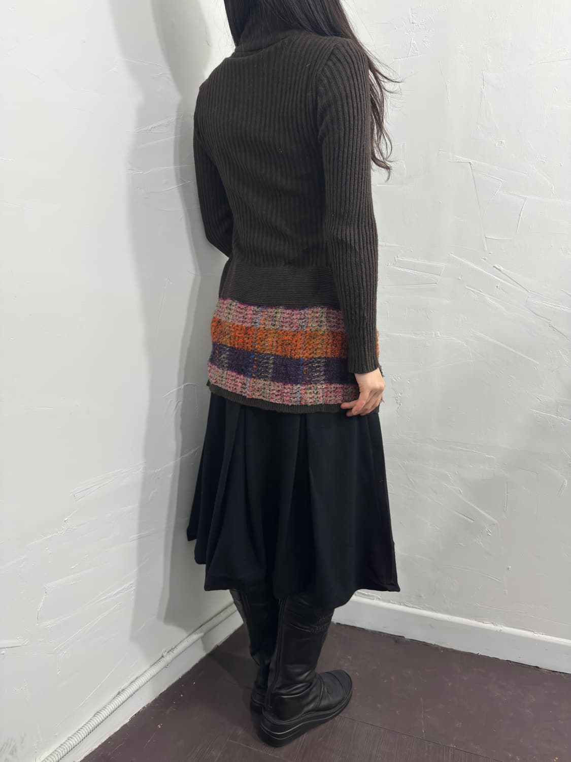 knit twoway zipup 상품이미지4