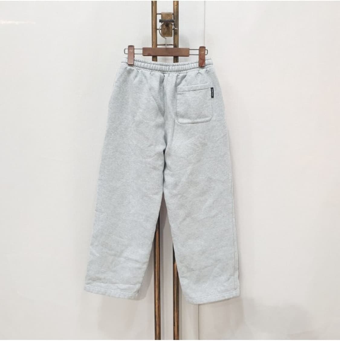 와키윌리 기모 스웨트 세미와이드 팬츠 90(S) 상품이미지3