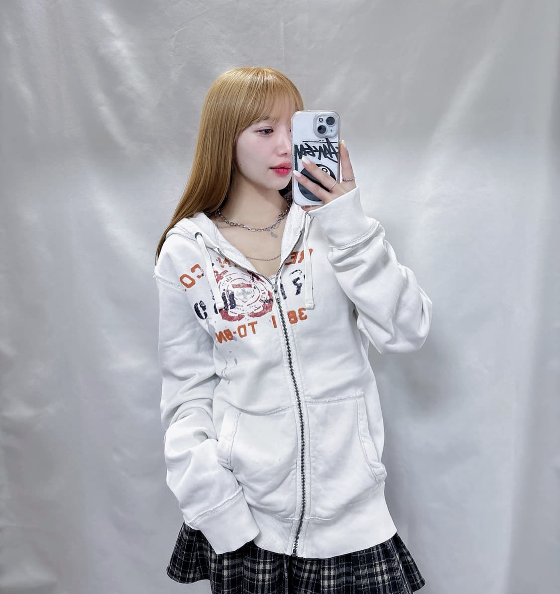 폴로 랄프로렌 화이트 빅로고 후드집업  상품이미지2