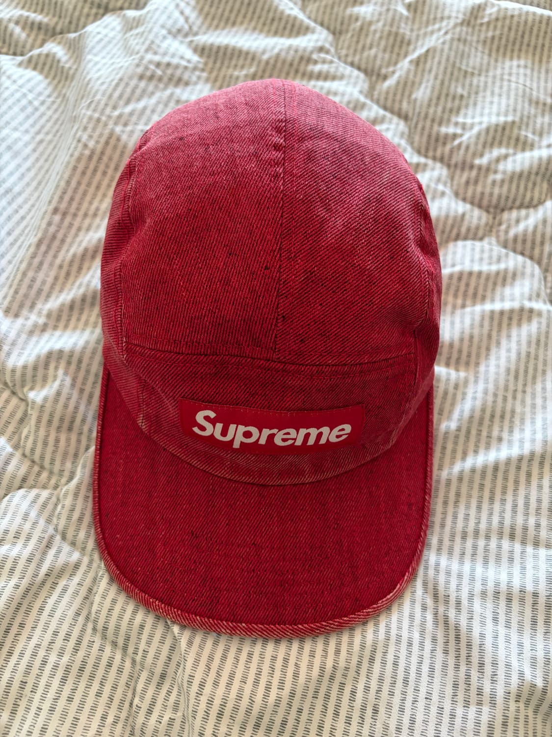 Supreme coated demin camp cap (24ss) 상품이미지1