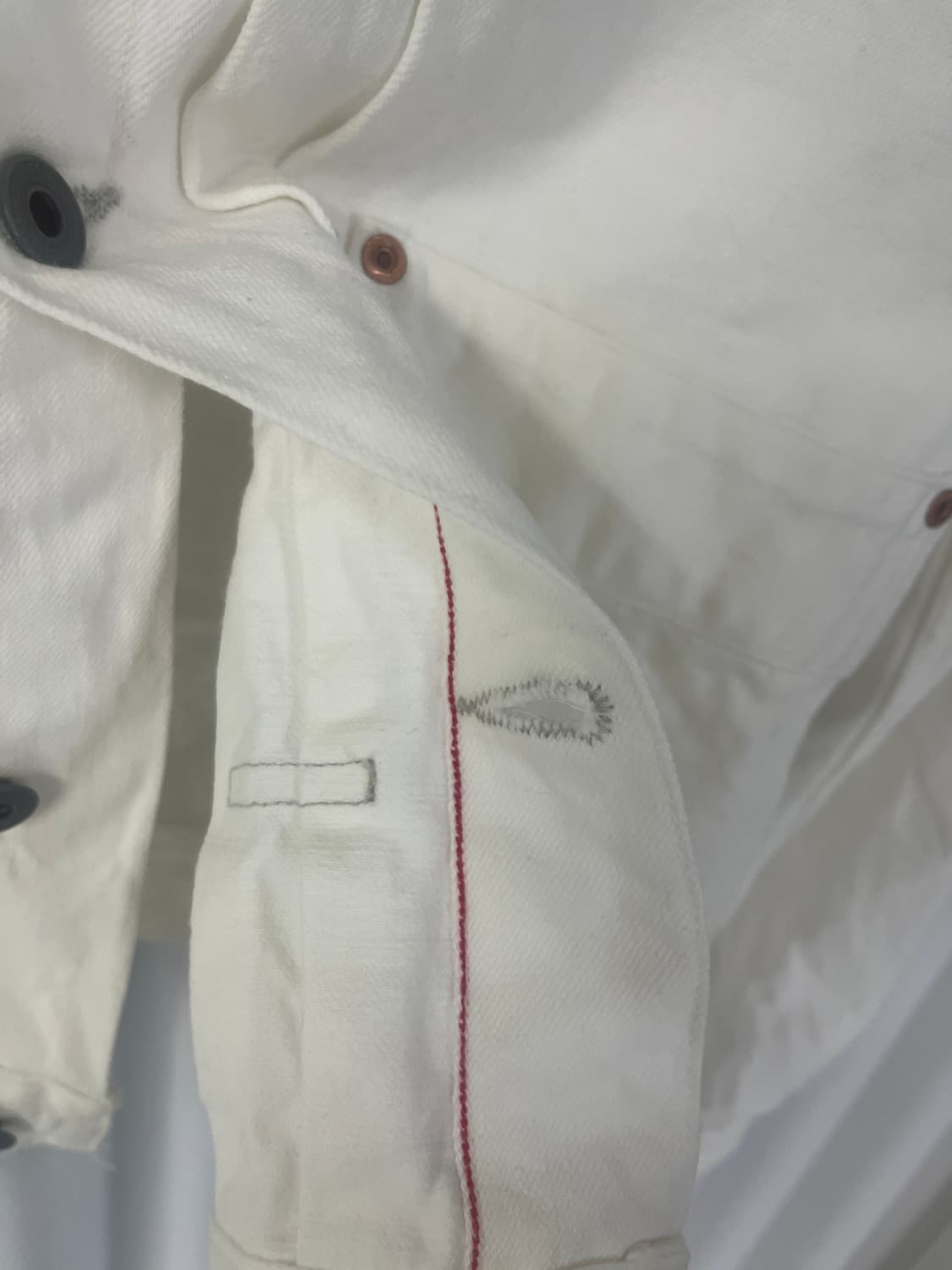 더블알엘 RRL 화이트 셀비지 2세대 자켓 (S) 상품이미지5