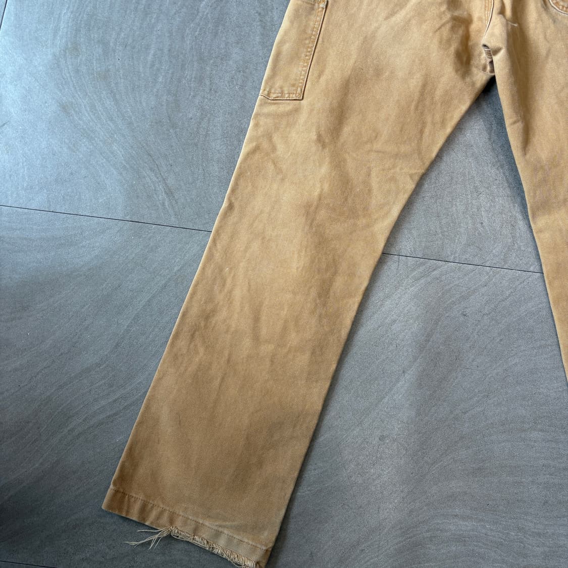 칼하트 정품 브라운 더블니 팬츠 바지 상품이미지8