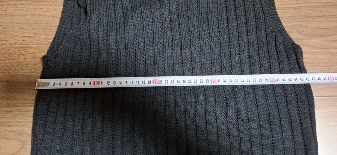 Massimo Dutti 남녀 니트 조끼 블랙 상품이미지7