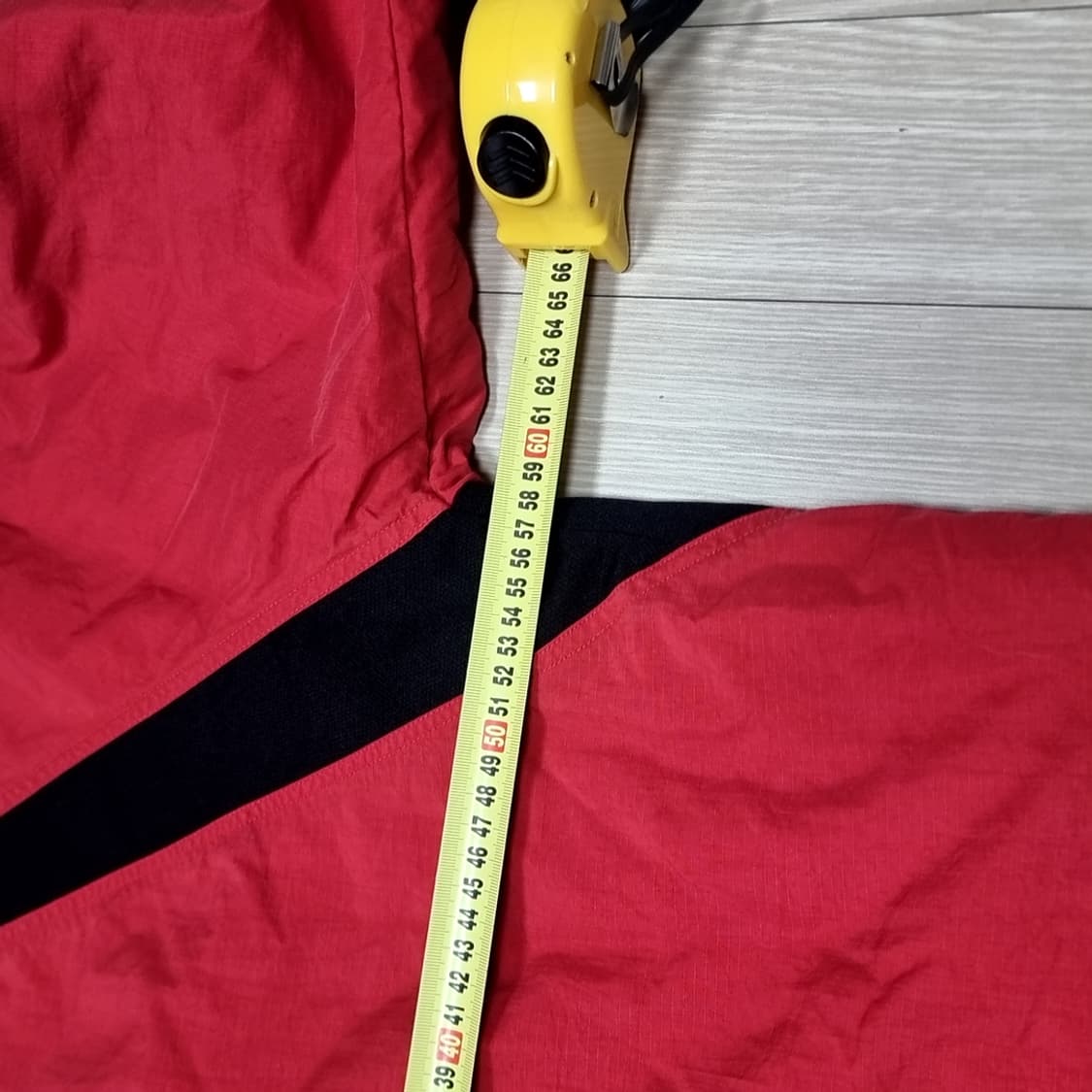 80s 빈티지 아디다스 레드/네이비 바람막이 자켓(100) 상품이미지10