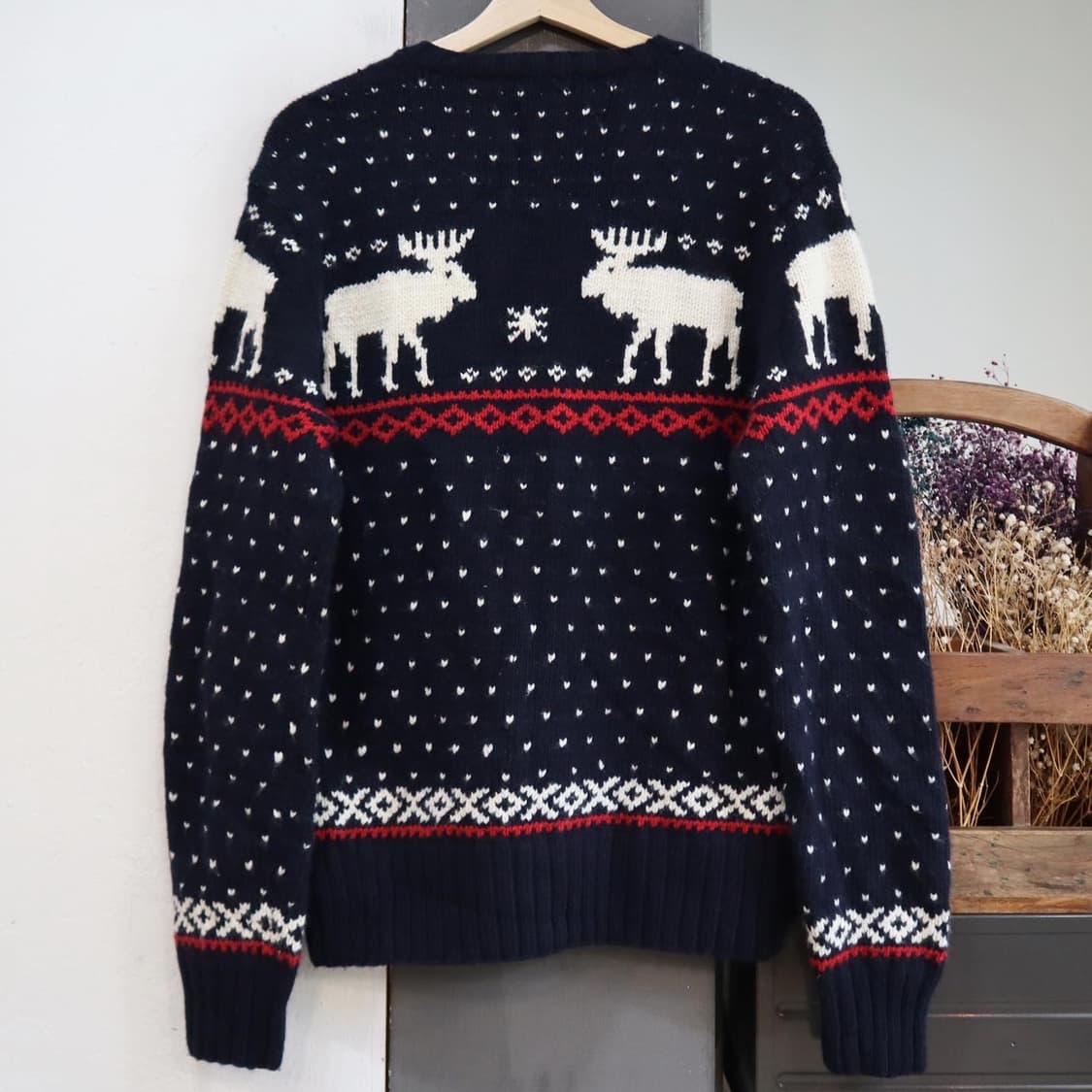 폴로 노르딕 브이넥 니트  상품이미지4