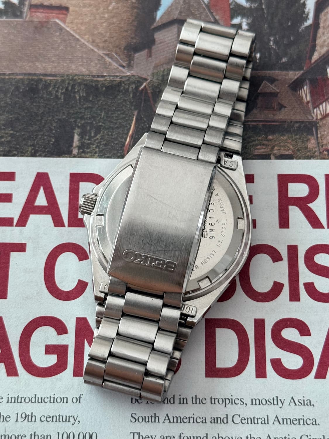Seiko 세이코 쿼츠 SilverWave 데이 데이트 1979 상품이미지5