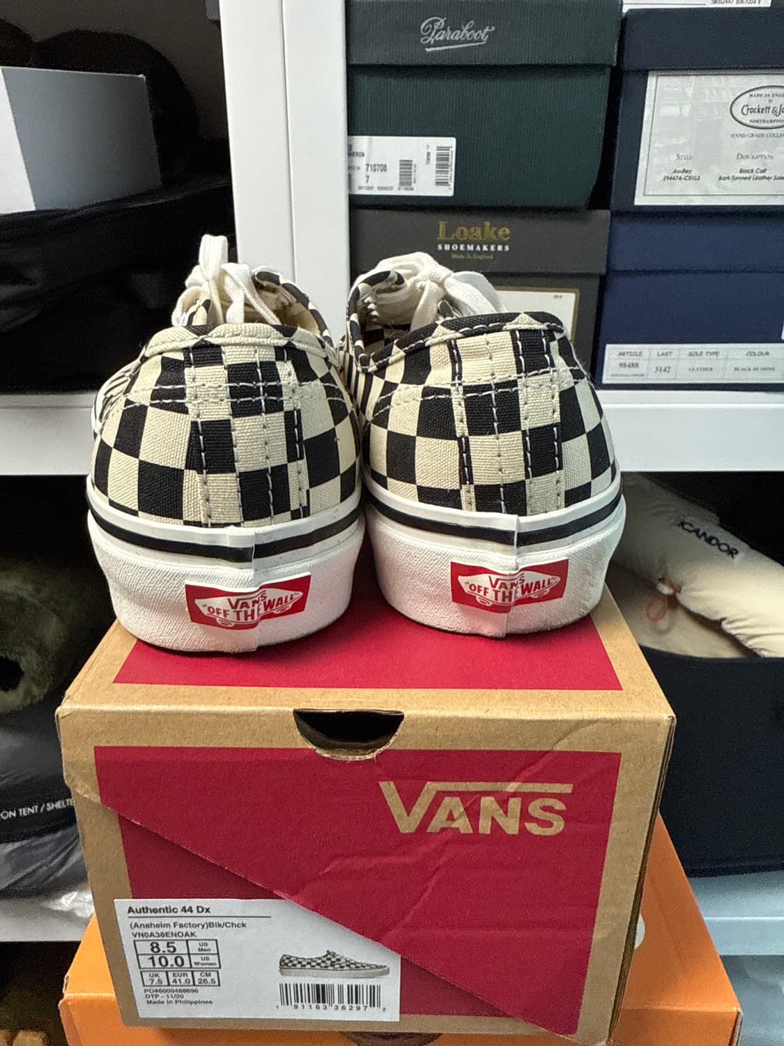 반스 어센틱44dx 체커보드 265 상품이미지2