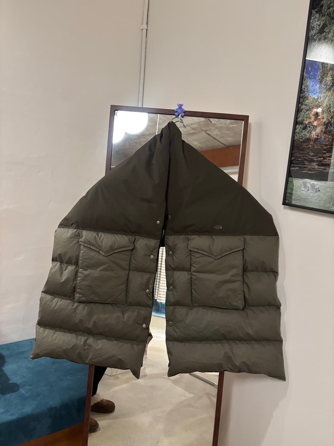 노스페이스 퍼플라벨 다운 케이프 상품이미지2