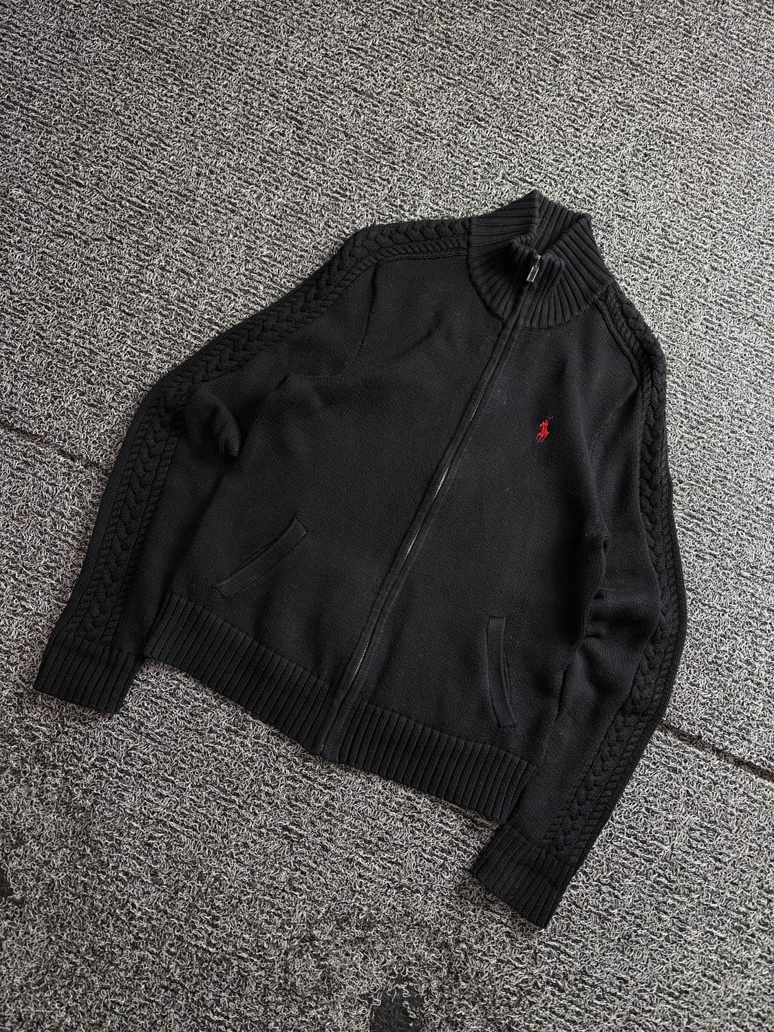 폴로 랄프로렌 사이드 꽈베기 라인 네트 집업 3011 상품이미지1